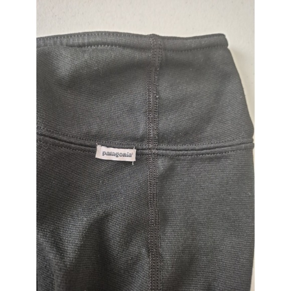 Patagonia Leggings Womens X-Small Black Capilene 3 Midweight PolarTec Base Layer - Picture 3 of 7